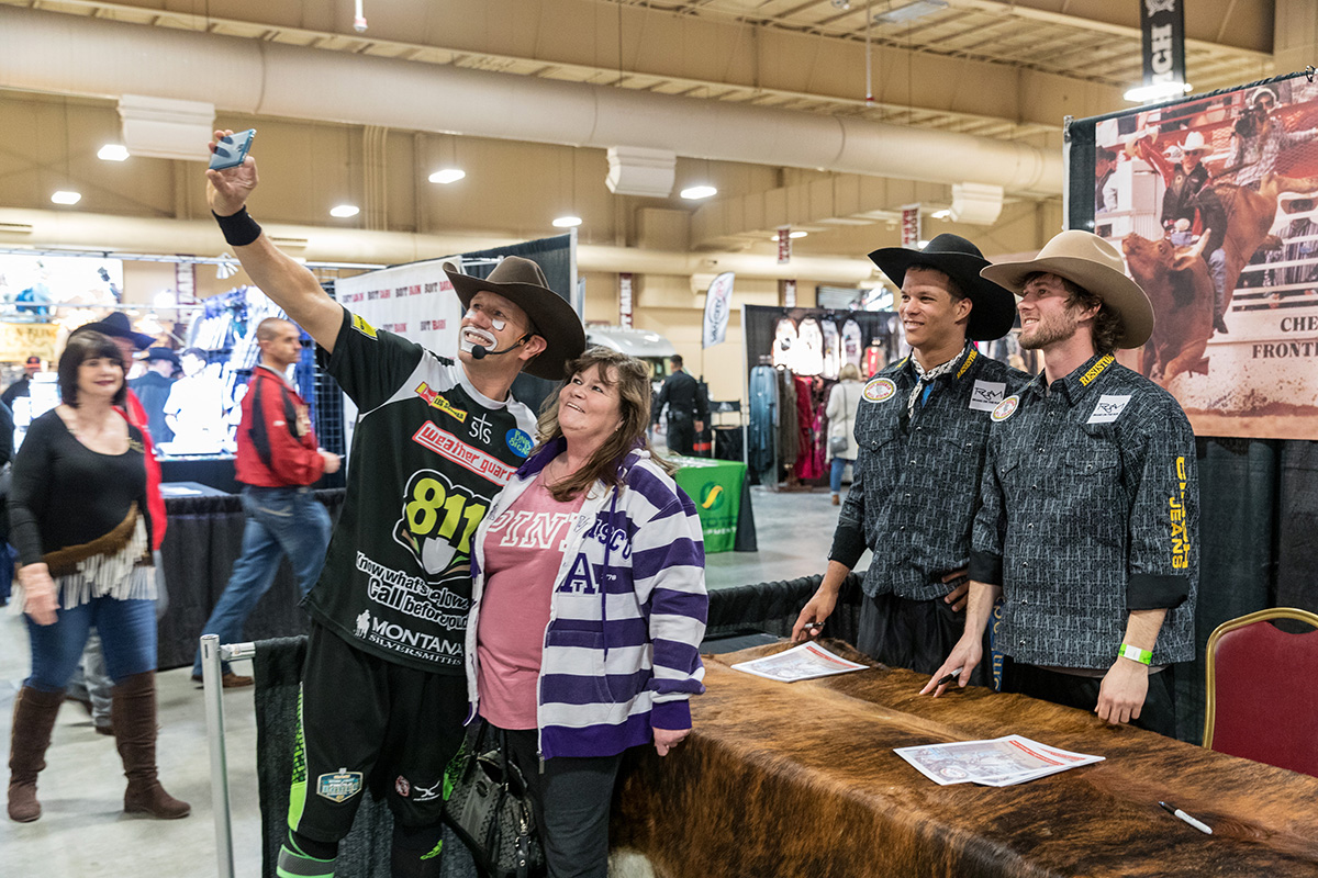 Fans will have the opportunity to meet and take selfies with Tuff Hedeman and Bullfighter Bryce Redo on Saturday, Oct. 6 at Raven June in Jacksonville, Texas.