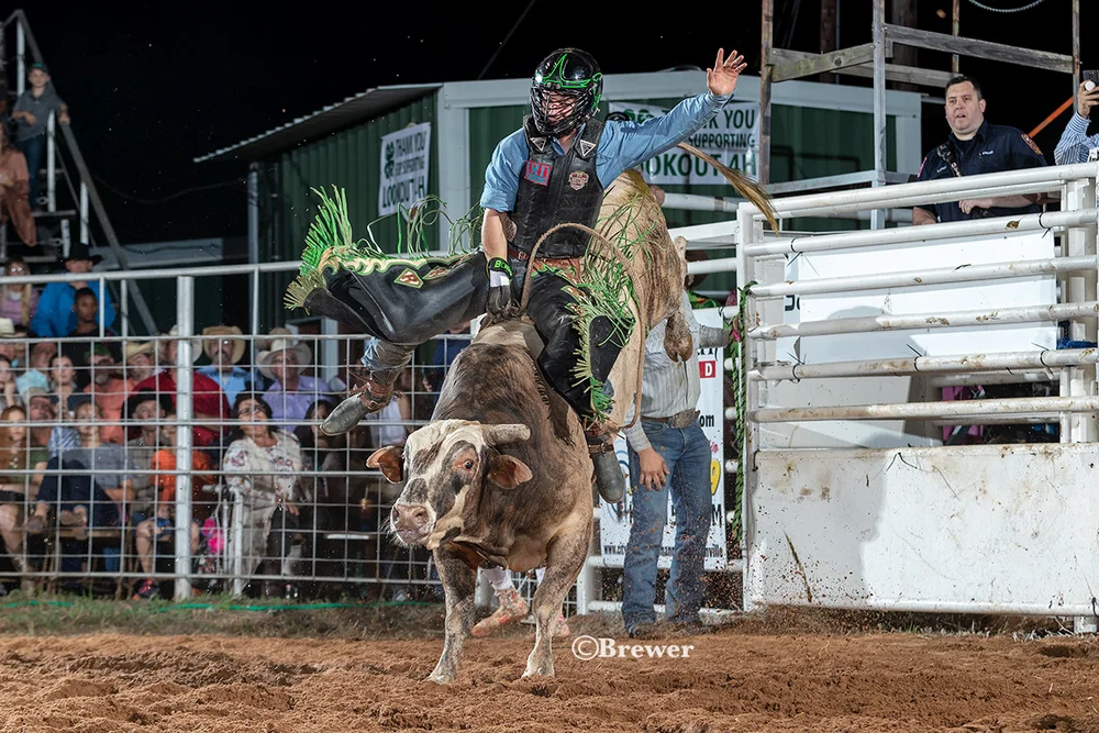 Rostockyj Honors Wheeler by Riding to his Standard — Tuff Hedeman Bull ...