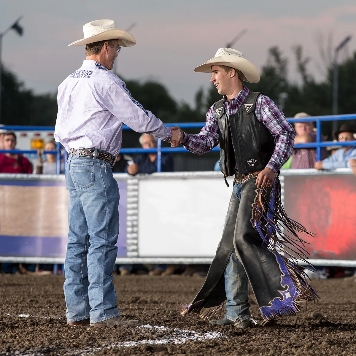 Radley competed on the Tuff Hedeman Bull Riding Tour during his first successful NFR run.