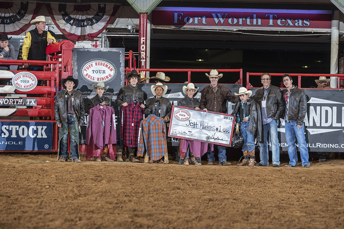 2018 Winner Jett Harkins returns to the Tuff Hedeman Cripple Creek Challenge to defend his title Saturday night at Cowtown Coliseum.