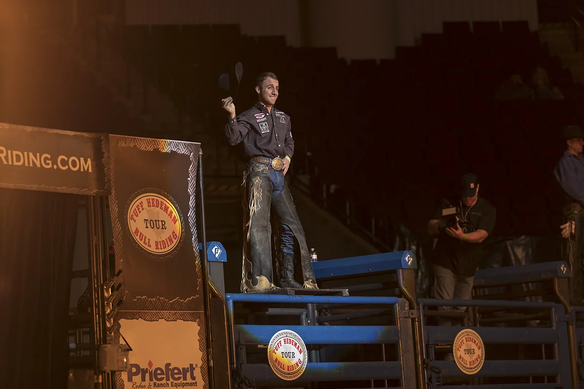 5-time PRCA World Champion Sage S. Kimzey wins the infamous Calgary Stampede for an unprecedented 3rd time and collects the $100,000 paycheck.