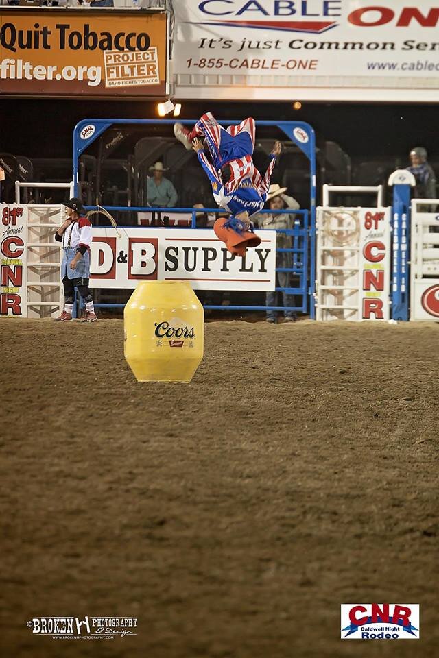 Johnny “Backflip” Dudley will be in the house on Saturday night!
