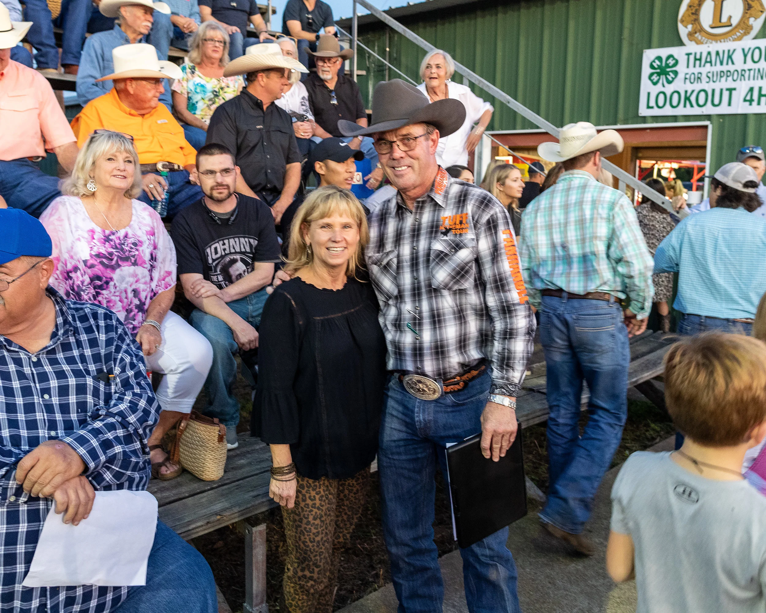 Beverly Wheeler and Tuff Hedeman