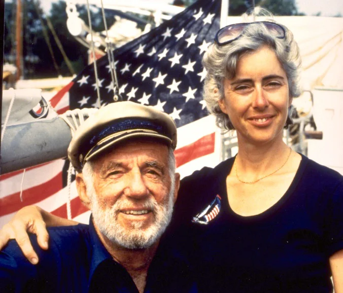 Dr. Spock and Mary (family archives)