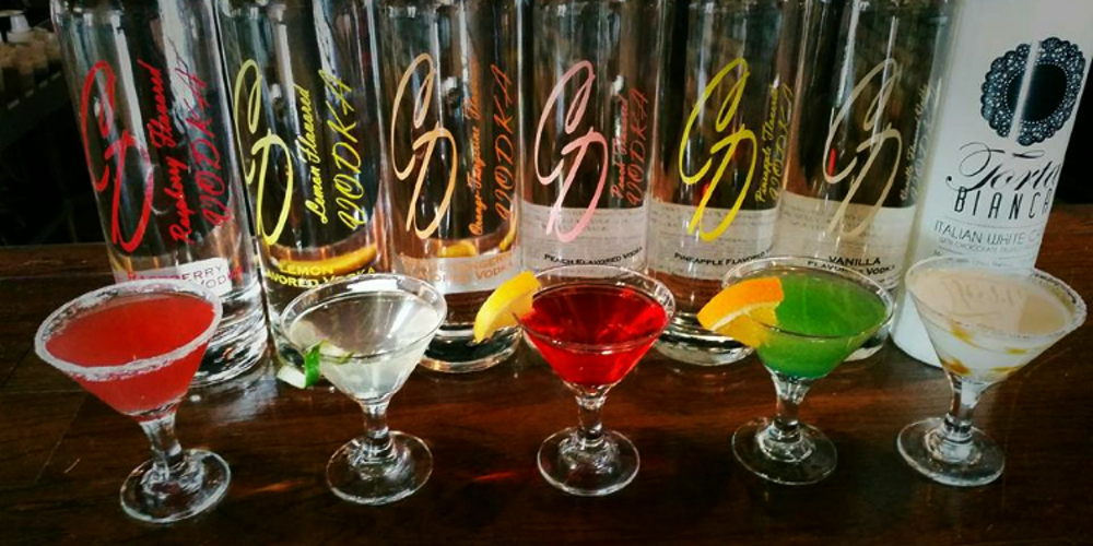Distilled locally out of Crestwood, CD Vodka is a premium, corn-based, gluten-free Vodka, that is used in all of our martinis here at the Copper Still Martini Lounge. (All bottles are available for purchase at the bar.)