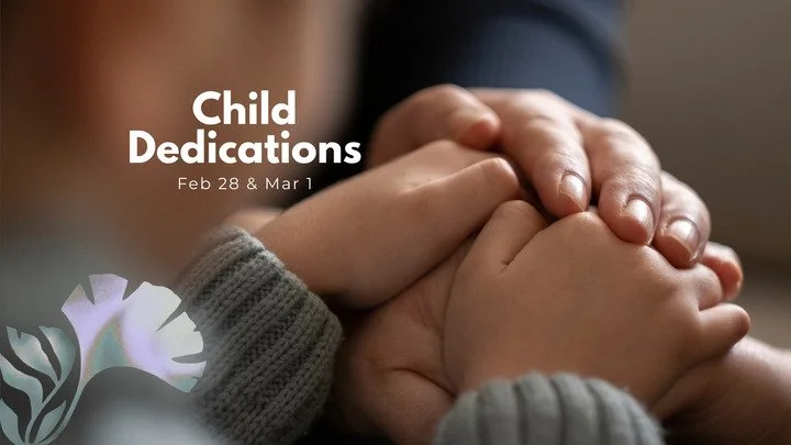 Child Dedications | Sparks &amp; Fernley