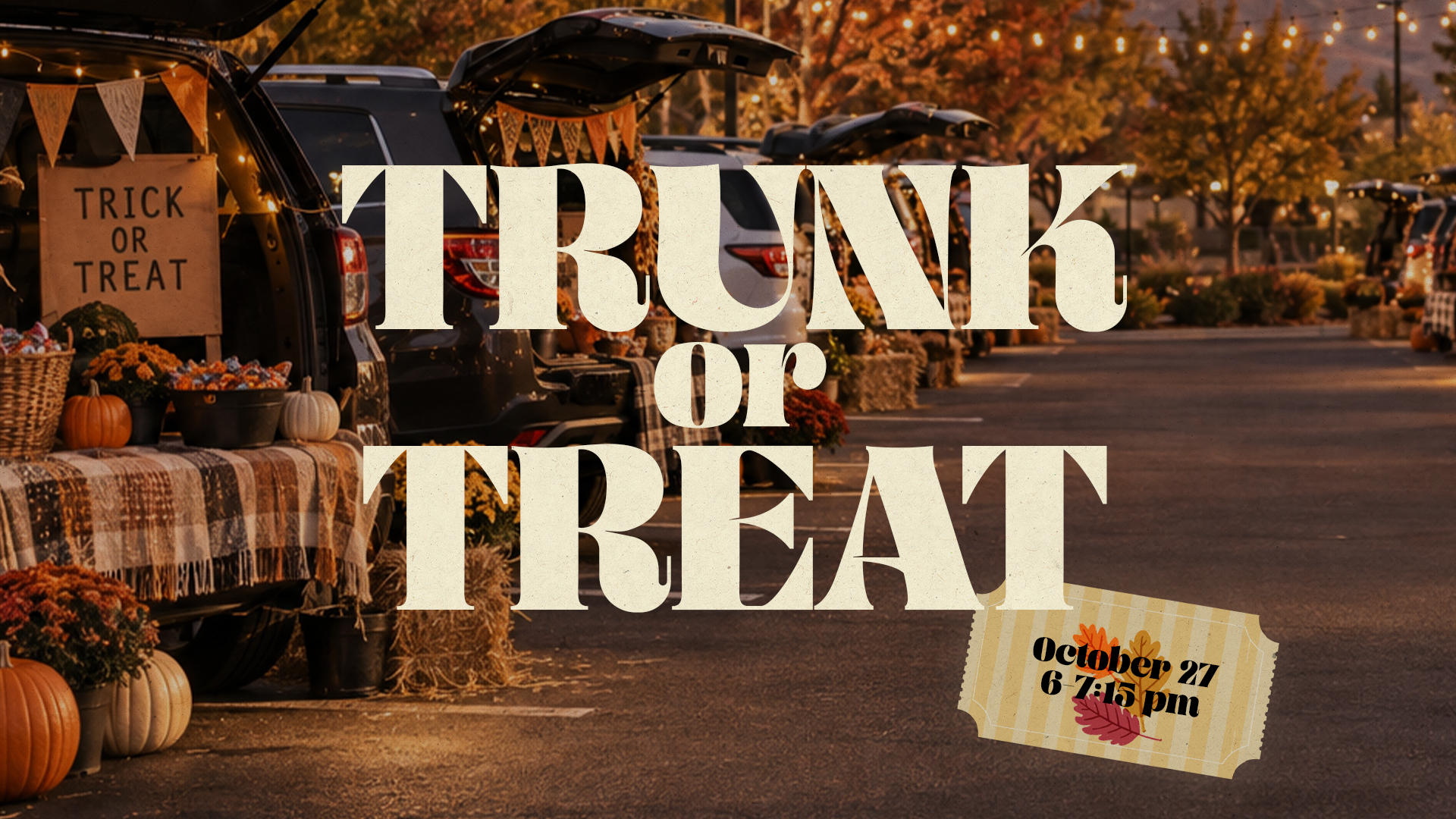 Trunk or Treat