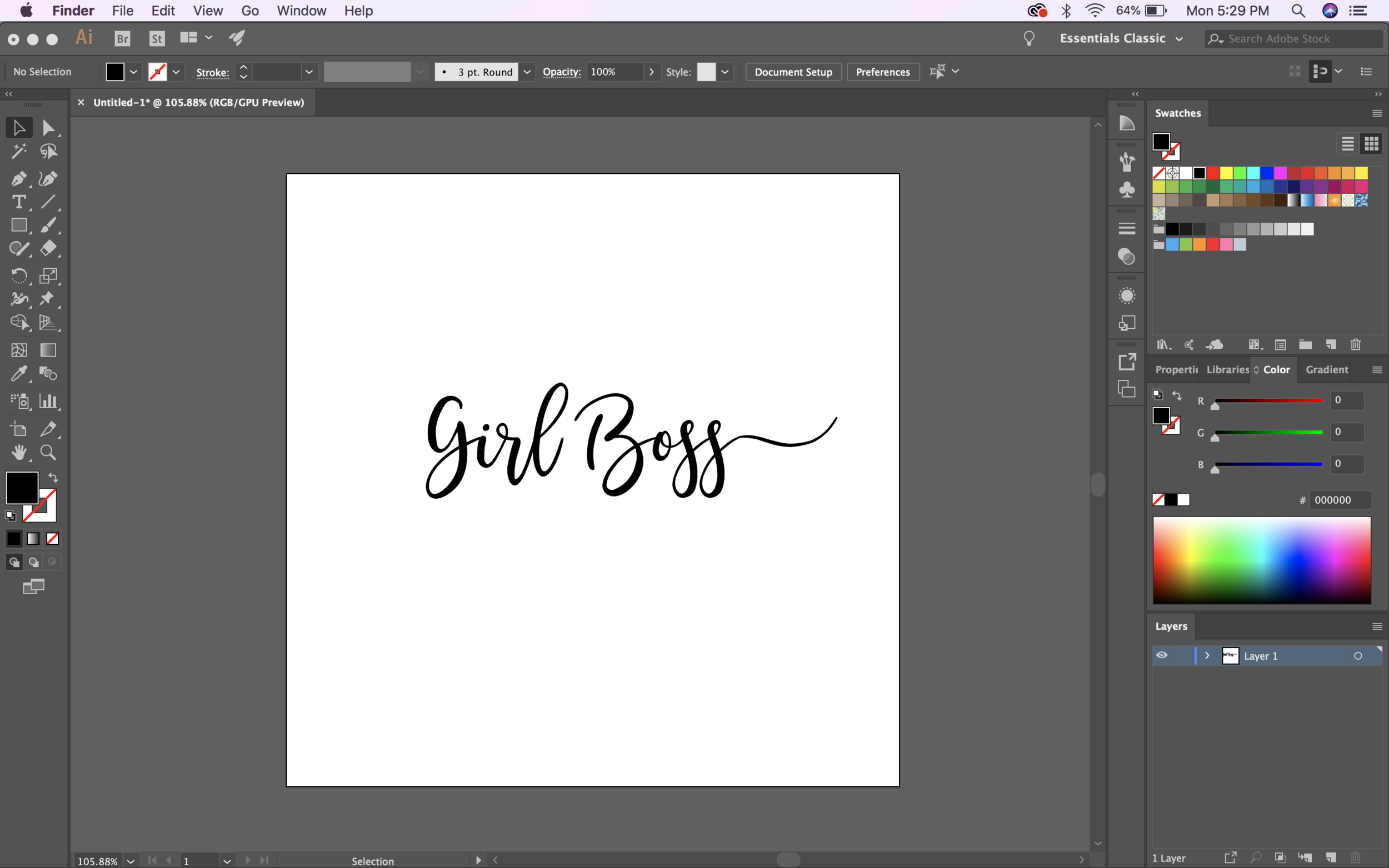 How to add a gold foil texture to your text using Illustrator! by EG Media Co. – Design Tips, Illustrator tips, graphic design, design, textures, gold textures, patterns, fonts