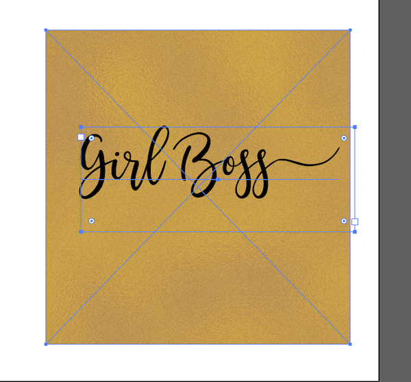 How to add a gold foil texture to your text using Illustrator! by EG Media Co. – Design Tips, Illustrator tips, graphic design, design, textures, gold textures, patterns, fonts