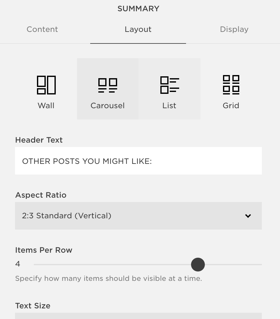 How to add “related posts” at the bottom of your blog on Squarespace by EG Media Co. | squarespace tips, summary block