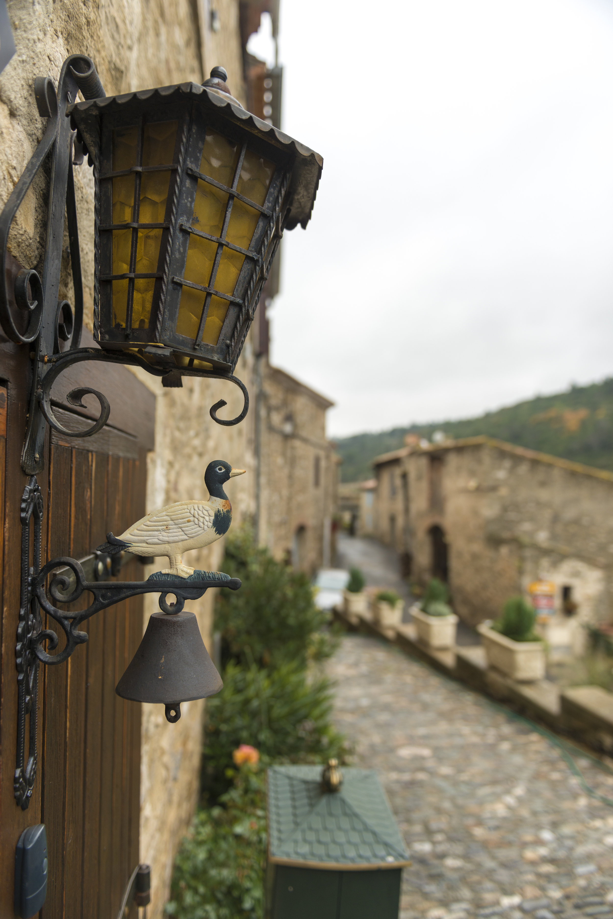 The medieval hamlet of Minerve