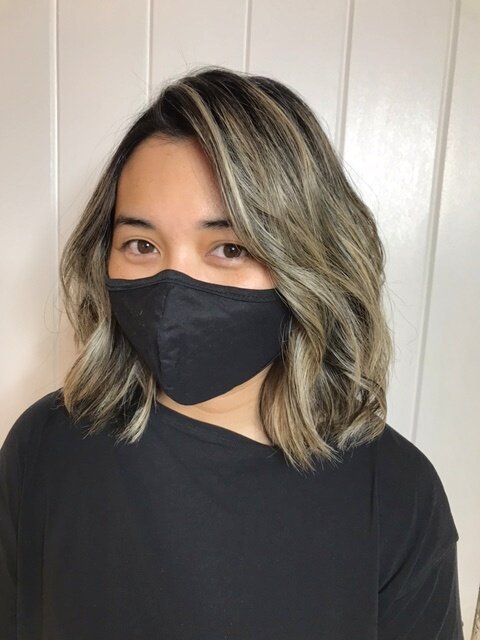 Short blonde texture haircut.jpeg