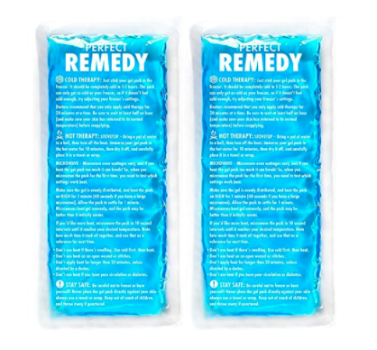 Favorite Ice Packs I cannot tell you how many ice packs I have tried. Everything from eye mask ice to the migrainehat. At the end of the day, these are my favorite. I have 4 that I keep in the freezer with a light sock pulled over them, which is the perfect layer of protection to put them directly on my eyes. I like these because they are gel and easily moldable, and they stay nice and cold for a long time. 