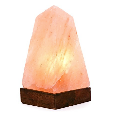Favorite Salt Lamps Himalayan salt lamps claim many health benefits like boosted blood flow, improved sleep, and increased levels of serotonin in the brain. The soft light is also perfect for sensitive migraine-y eyes. These are my favorite ones, as they have dimmers and don't "sweat". I've had these for a few years and absolutely love them. 