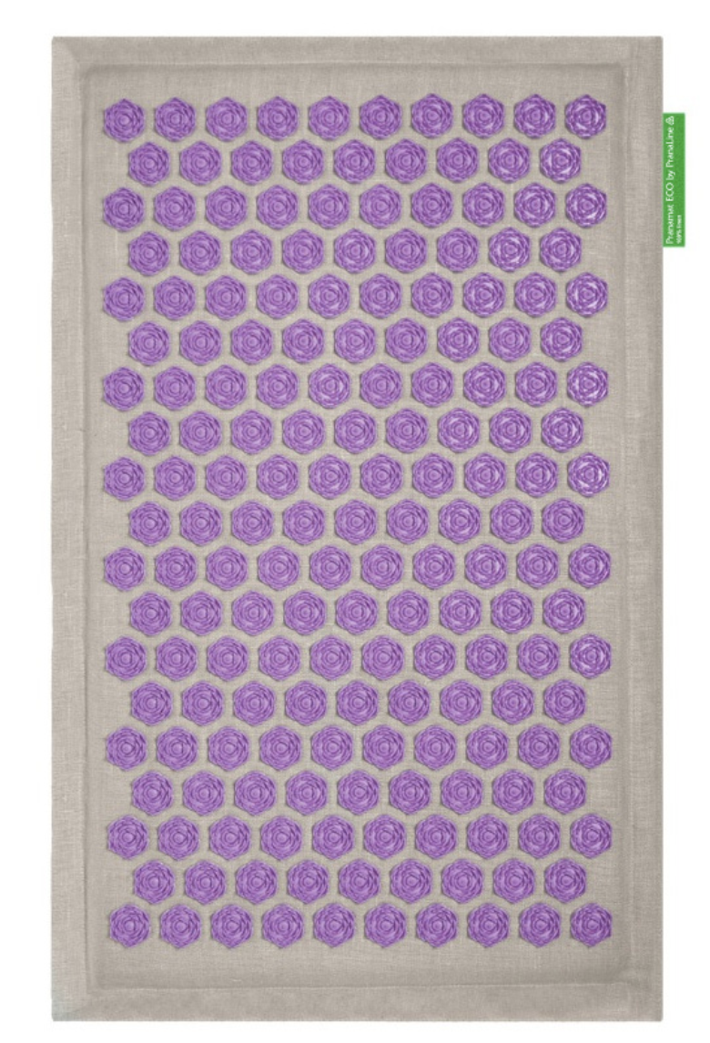 Pranamat, Therapeutic Massage Mat After seeing these mats all over instagram for over a year, I finally gave in and decided to try one (they have a 3o day $ back guarantee!). I absolutely love mine and have incorporated it into my meditation practice. I also like to use it when I am having head pain as a distracting sensation. Highly recommend! (order via their website vs. Amazon for better deal!)