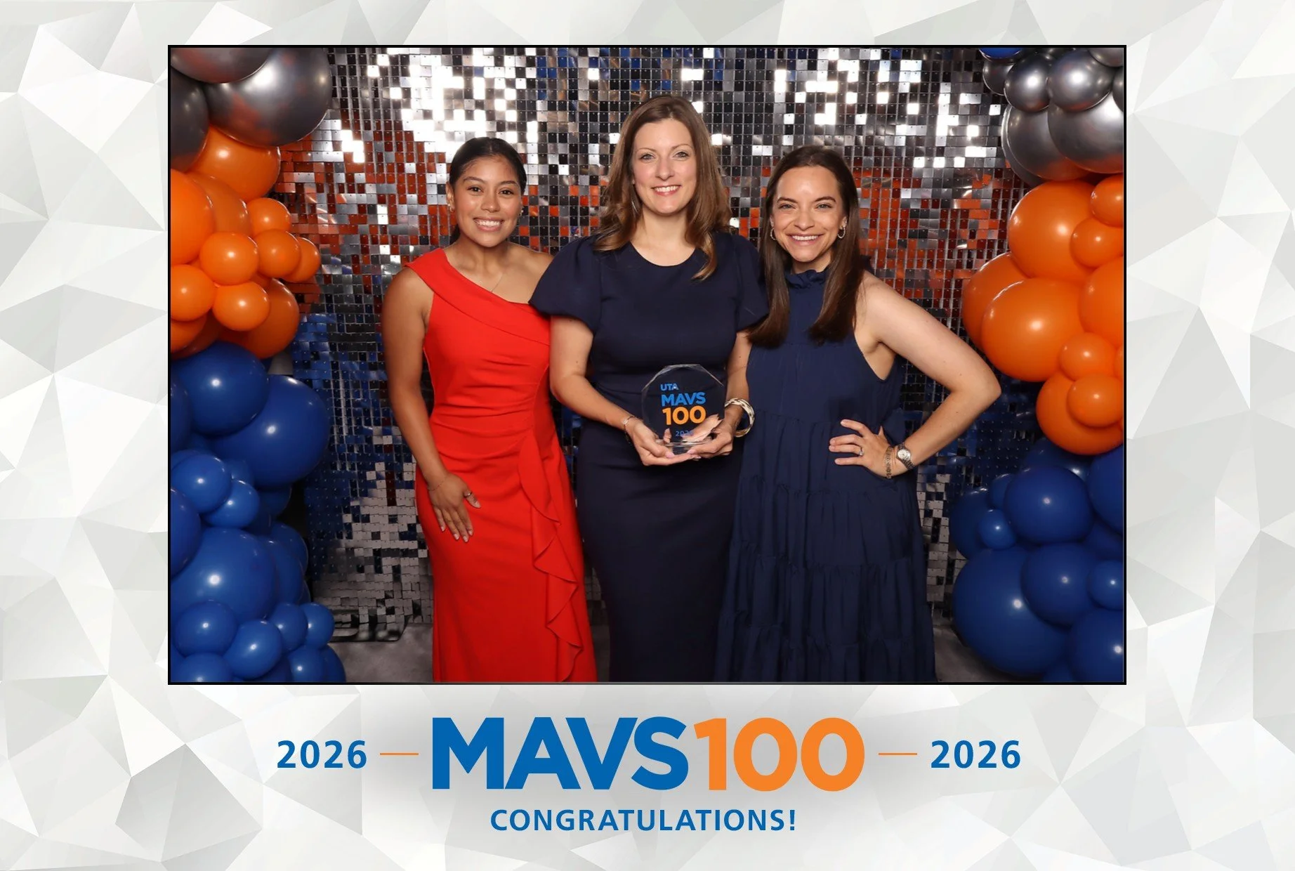Quorum attends Mavs100 award ceremony, hosted by UTA's College of Business