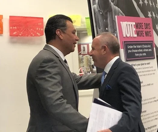 Mayor Steinberg and Secretary Padilla Celebrate New Ways to Vote in Sacramento County 