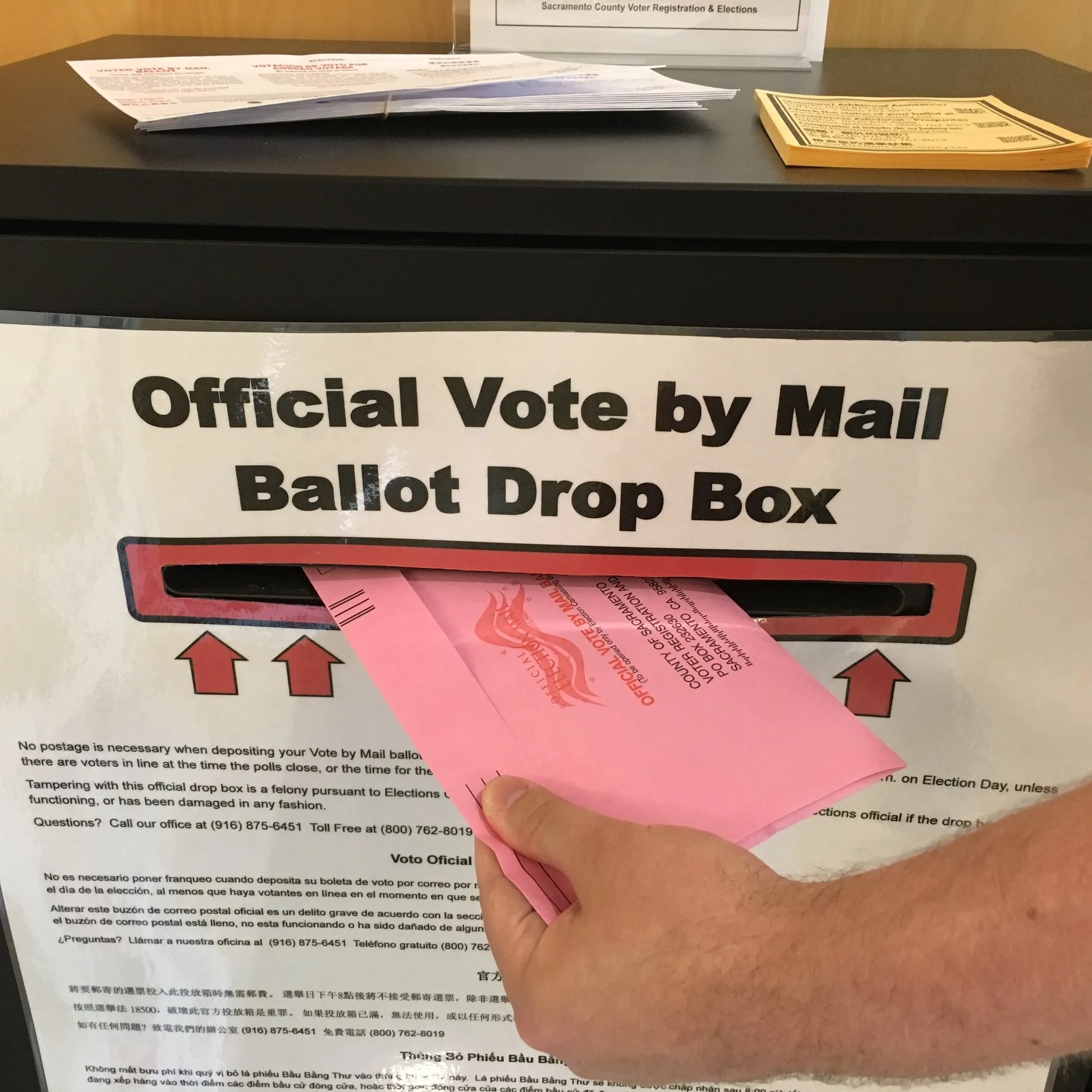Here's how you can still vote in the June 5 election. (Hint, it's not at the usual place)