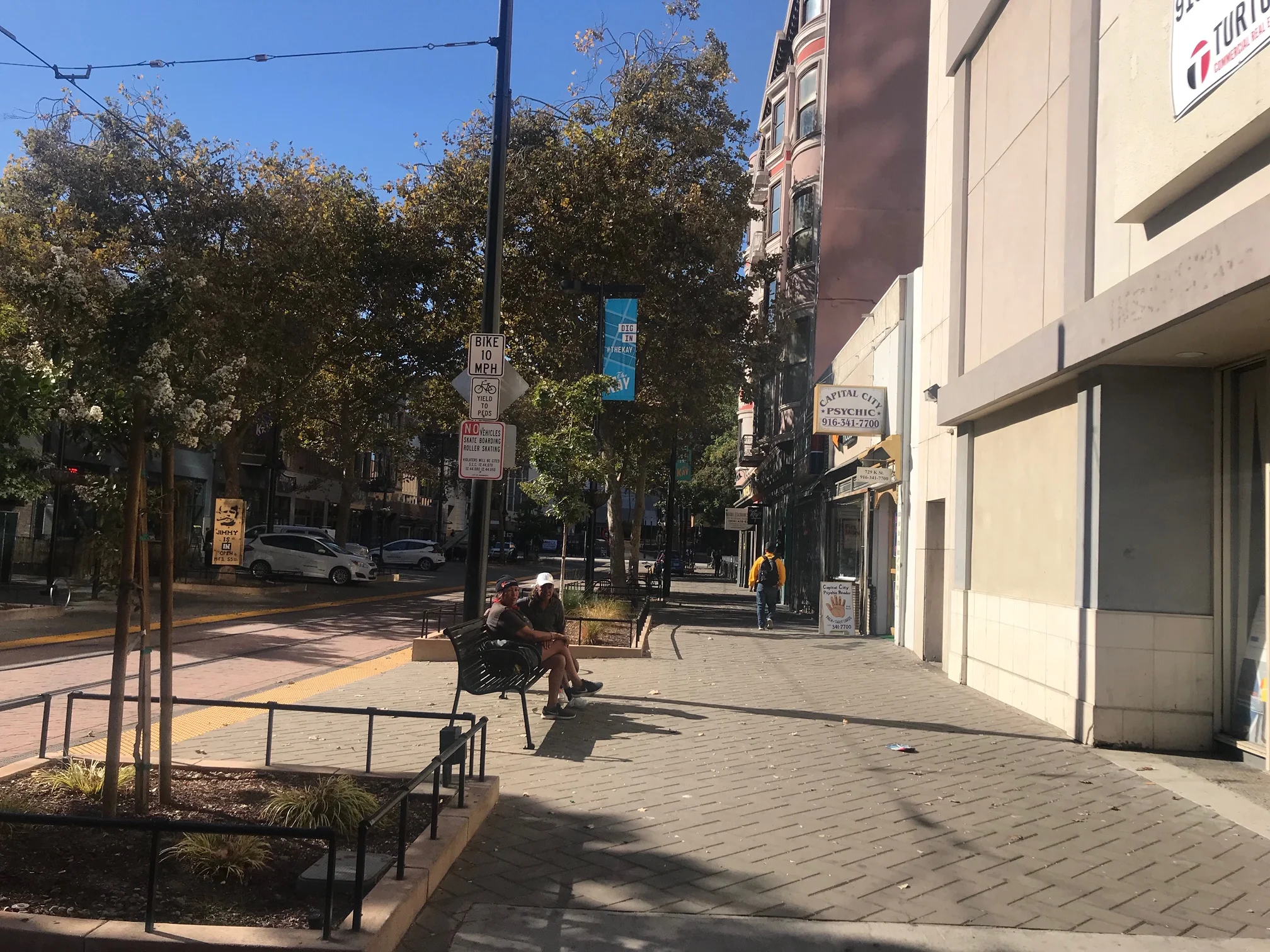 City returning benches to K Street with the support of Mayor Steinberg and Vice Mayor Steve Hansen 