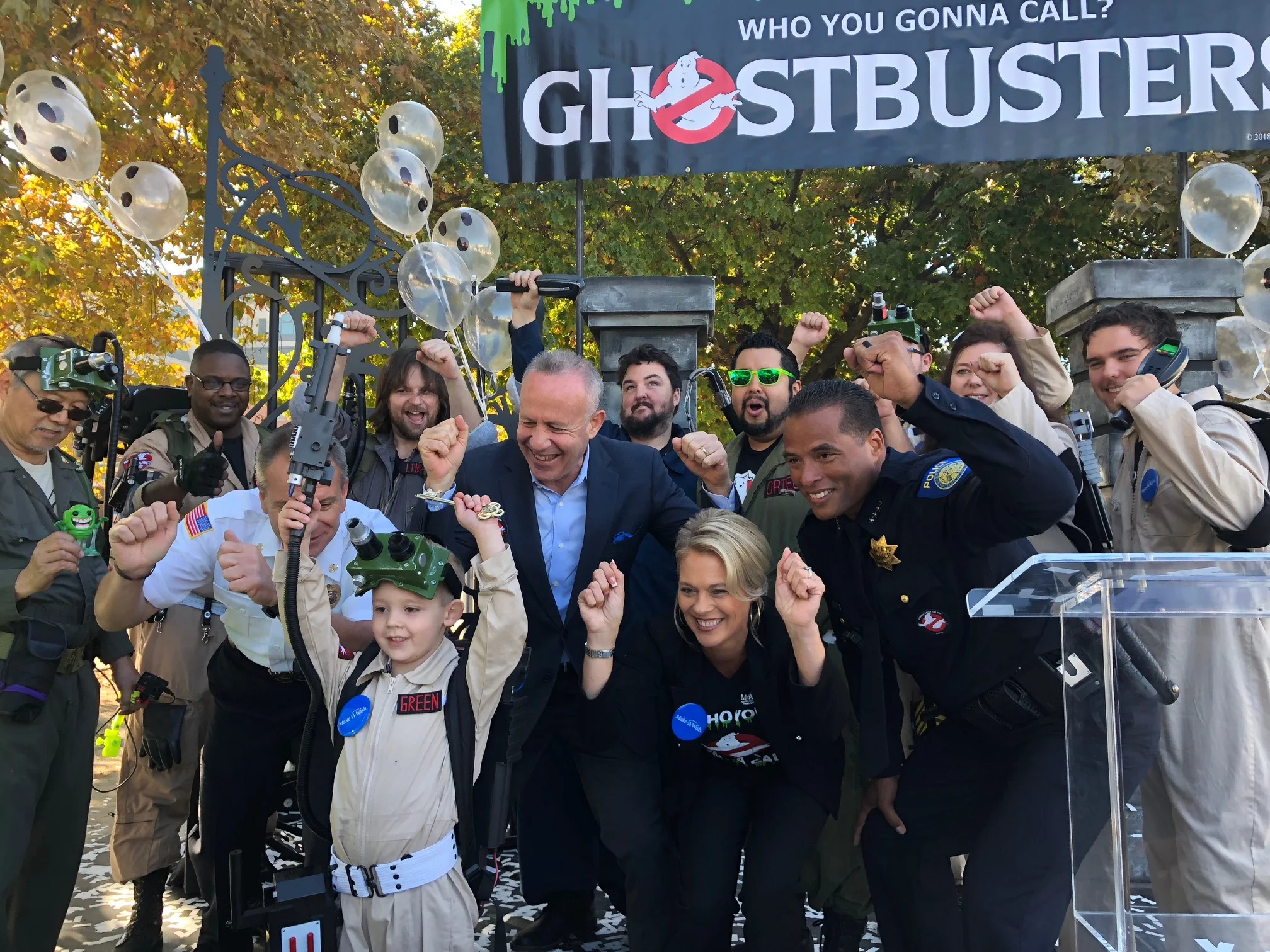 Five-year-old Ghostbuster beats Marshmallow Man, gets key to City