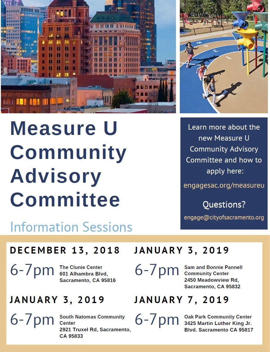 These two committees will help City decide how to spend Measure U funds