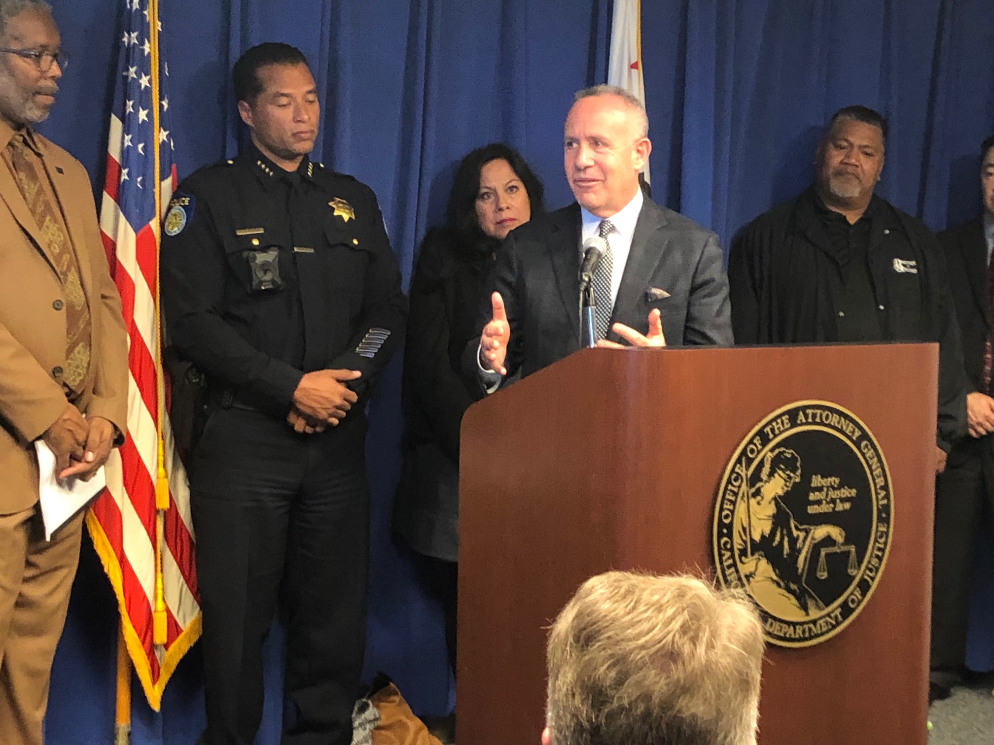 mayor at DOJ presser on report .jpg