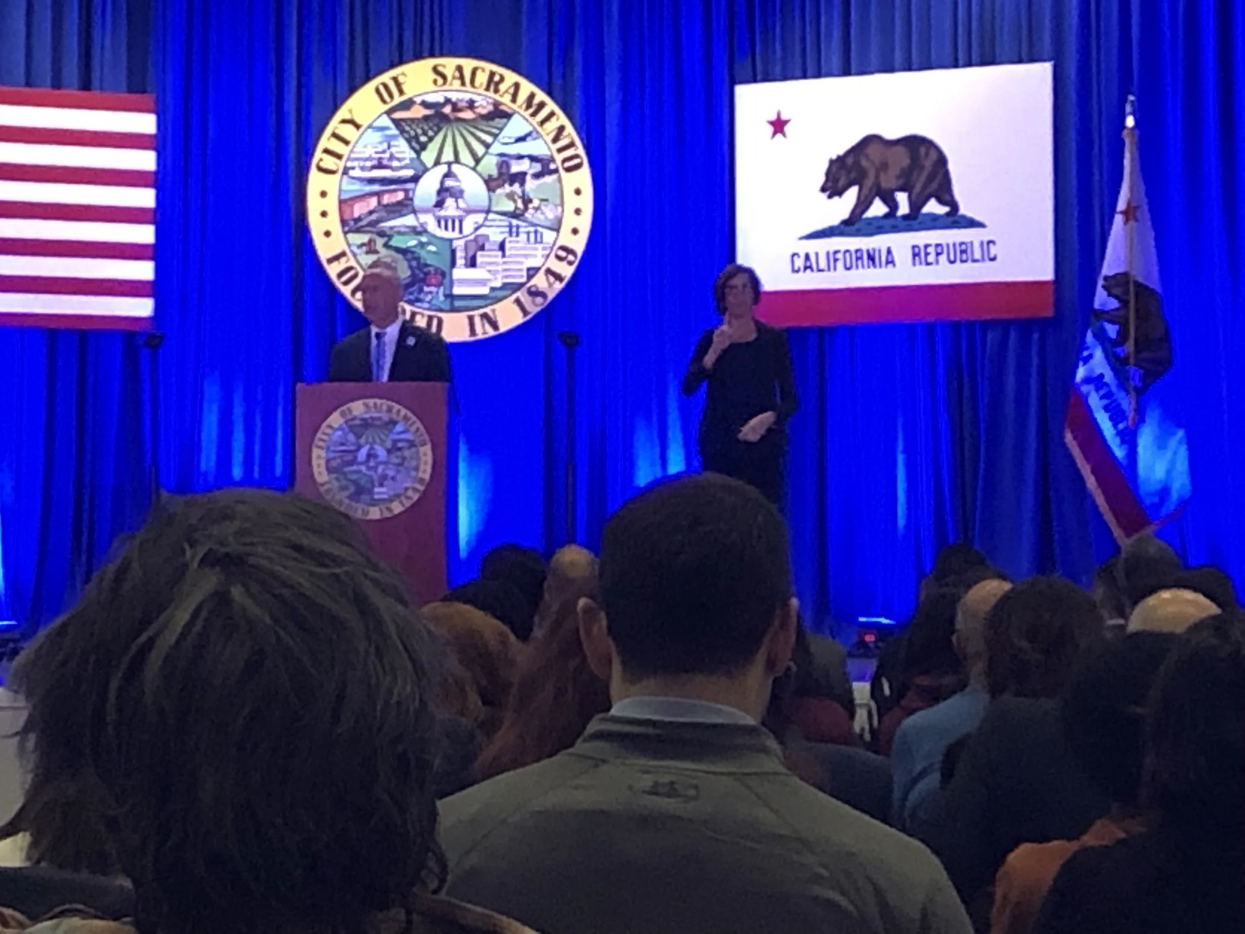 'Race, peace, justice, and the death of Stephon Clark.' Read text of Mayor Steinberg's State of the City