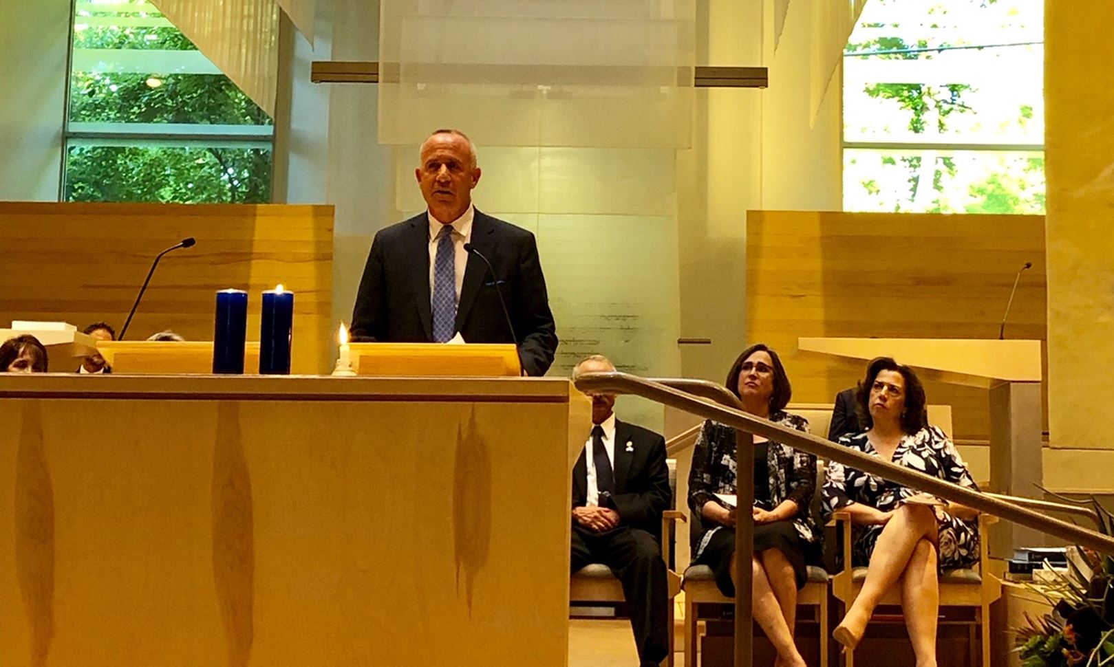 'History need not be written for us.' Mayor Steinberg reflects on the anniversary of Sacramento synagogue firebombings 