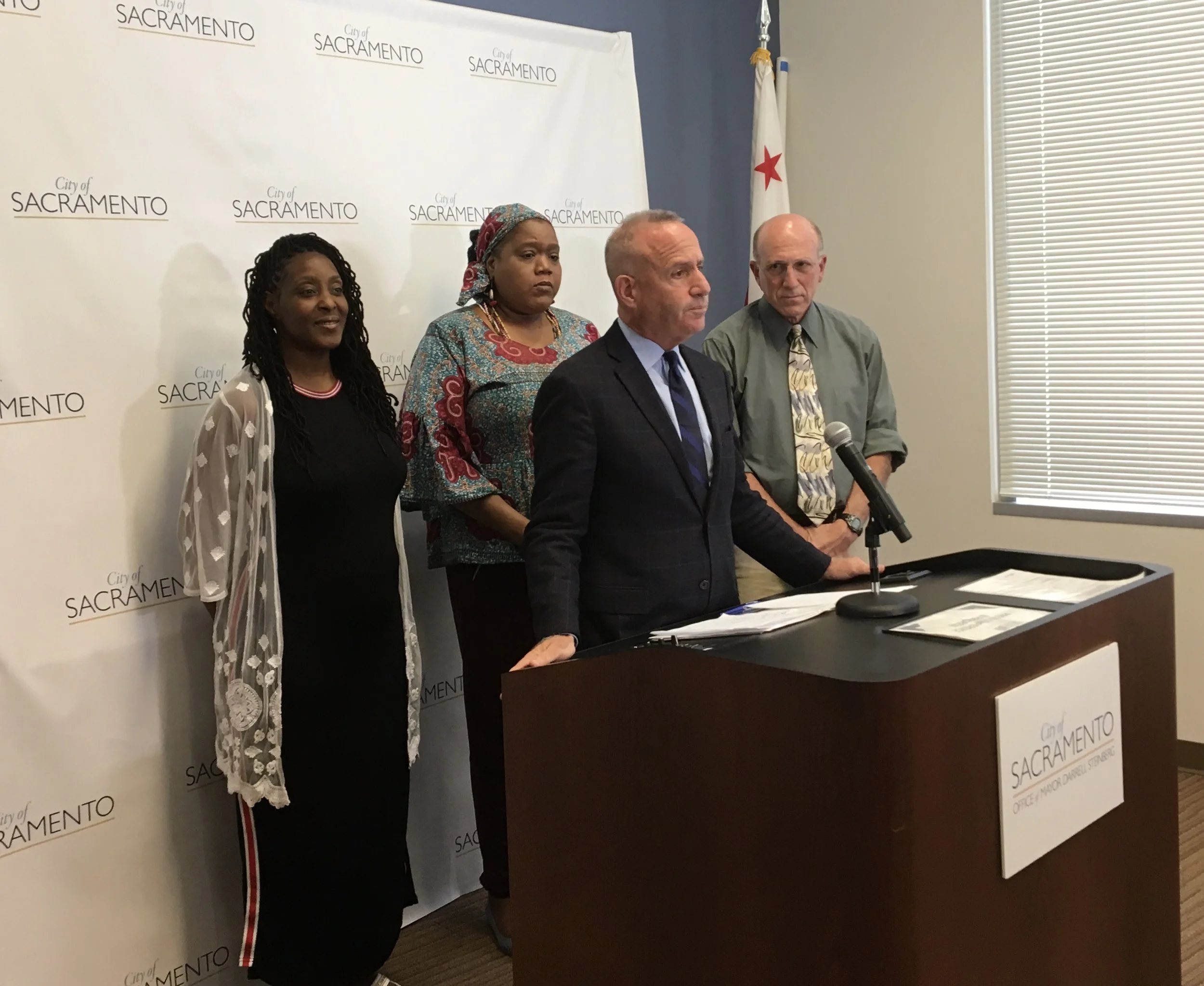 Watch press conference on plans for new shelters in Sacramento 