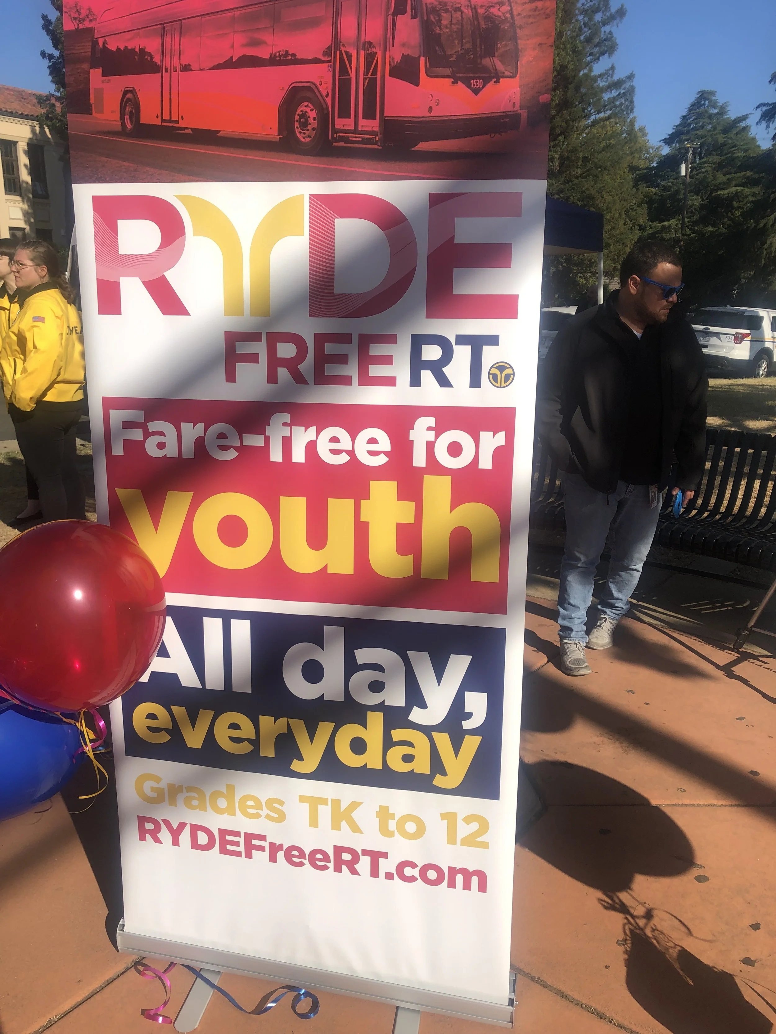 Your Measure U dollars in action: Young people ride free on RT starting today
