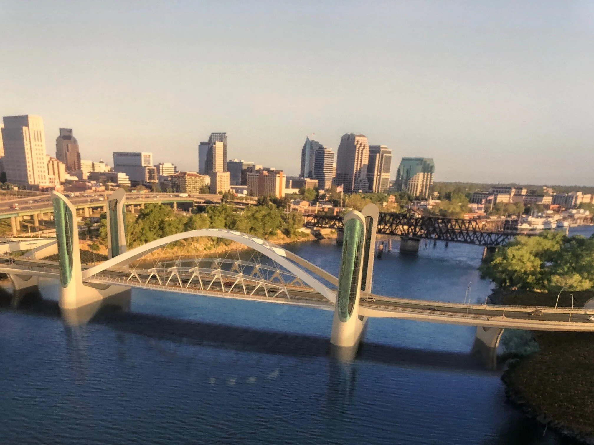 City unveils striking modern design for new I Street bridge