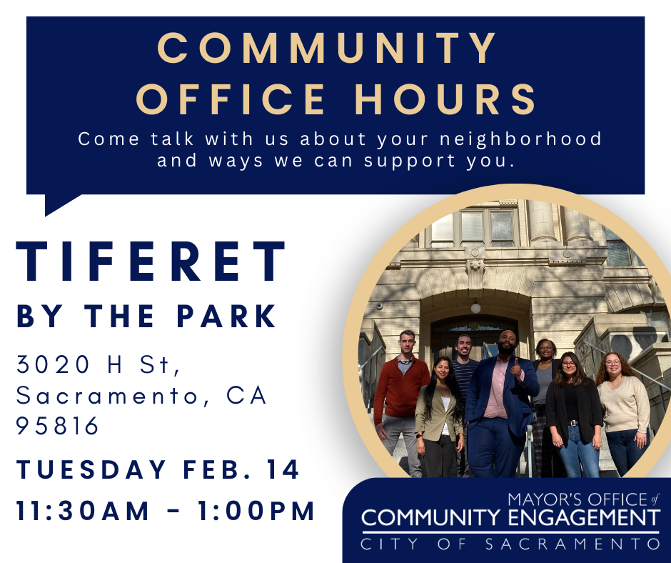 Community Office Hours - East Sacramento
