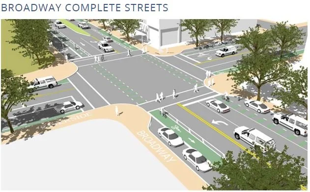 Complete Streets project will bring pedestrian, bike improvements to Broadway