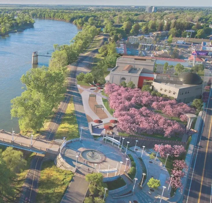 Cherry blossom sculpture approved by City Council for Sacramento waterfront