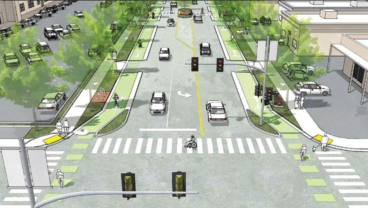 'Complete Streets' project to transform Franklin Boulevard with bike paths, sidewalks, traffic calming features 