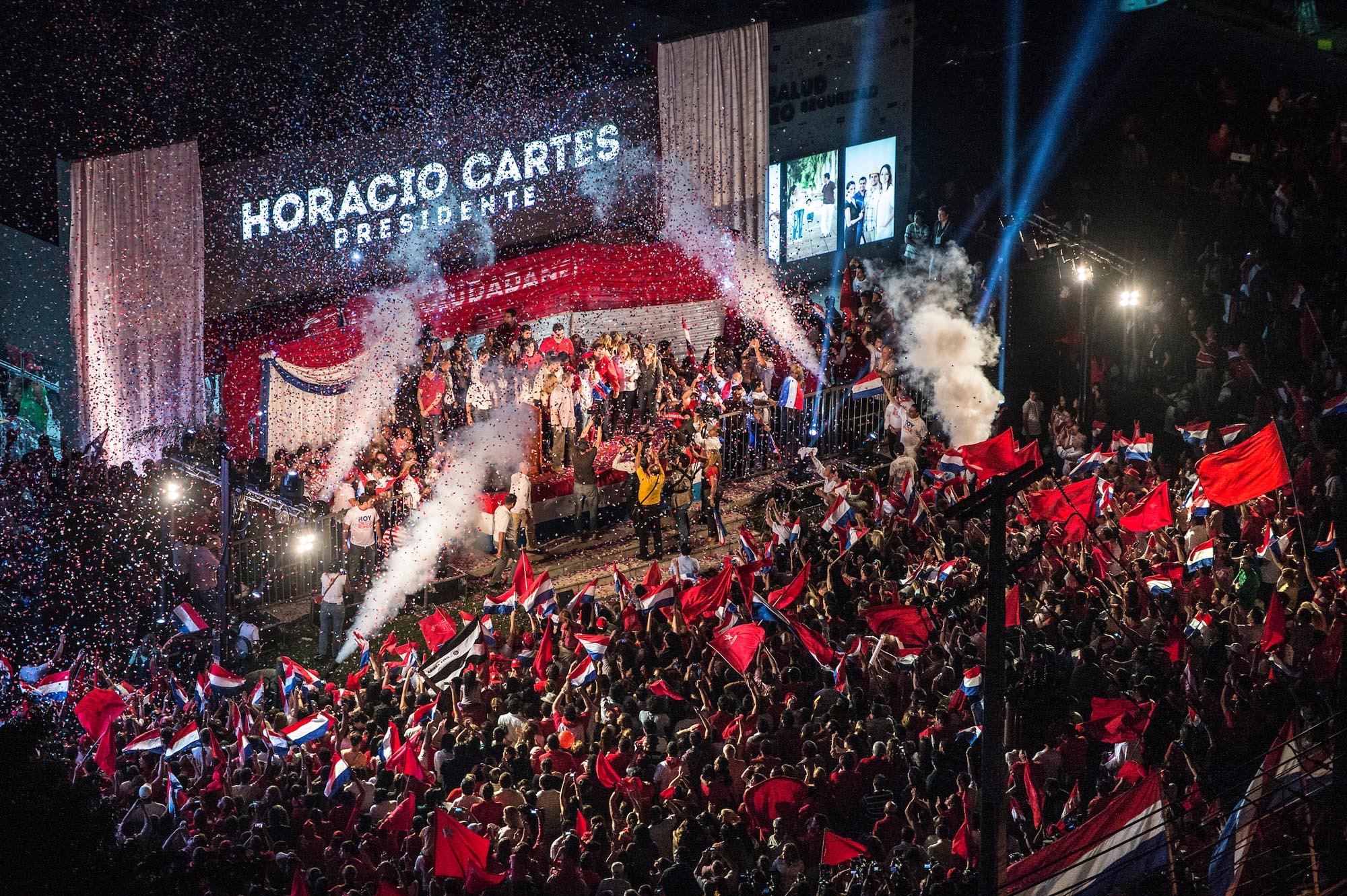 Paraguay's new president Horacio Cartes