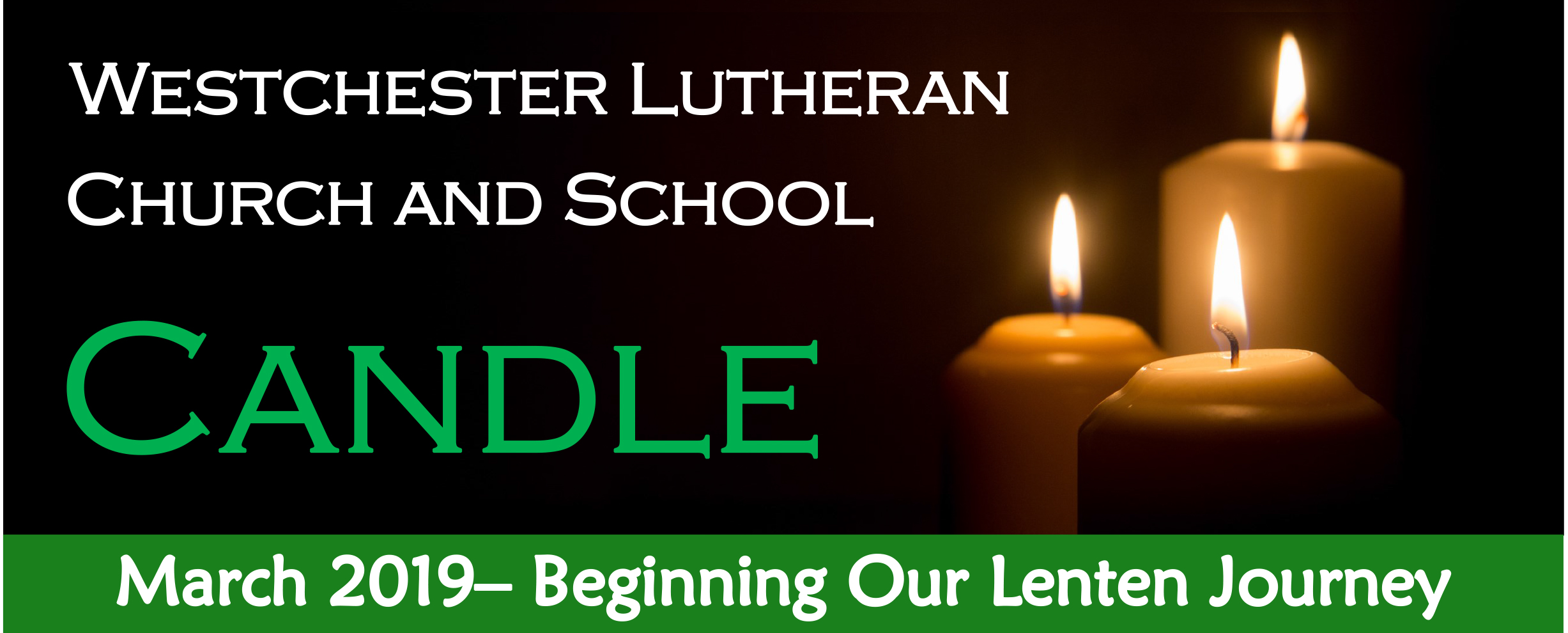 Click here to view and download the March 2019 issue. In this issue: A Letter From Pastor Larry Alter Flower Chart Anniversaries/Birthdays Save The Dates: Lent/Easter Service Schedule Join Us In Church Activities Upcoming School Events Lutheran Schools Week Praying For Others Welcome New Members Meeting Reminders Leadership Contact Information
