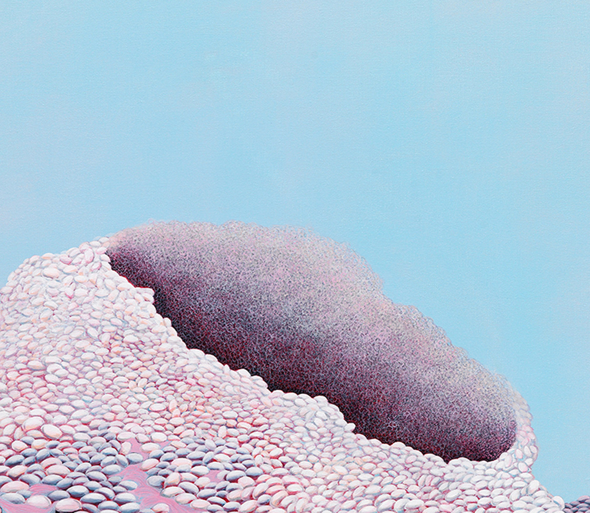   혼돈 Abysm,  76x102cm 30x40", acrylic, 2014 