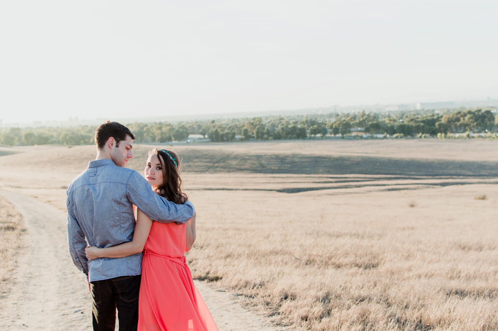 Becky & Steve - Quail Hill, Irvine engagement photo shoot by Jaclyn Le