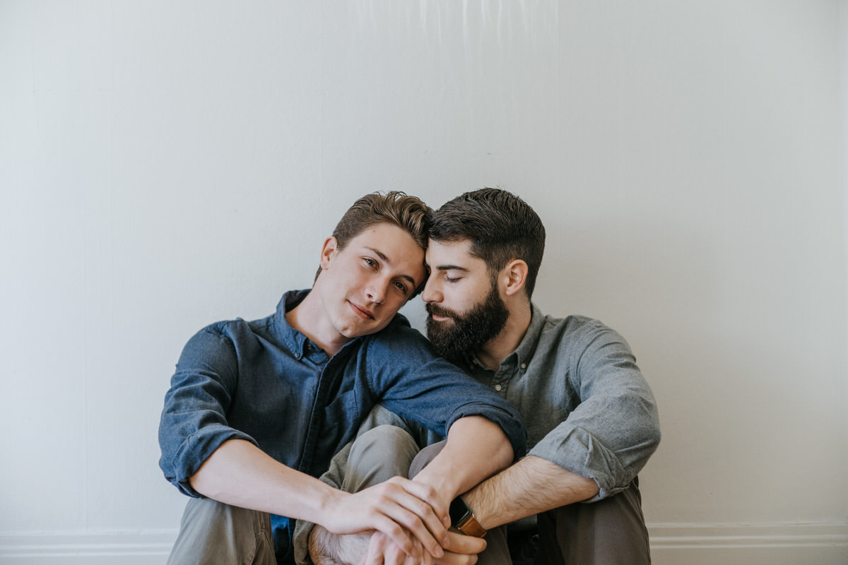 Chandler + Michael SF Gay Engagement Photo Shoot by Jaclyn Le