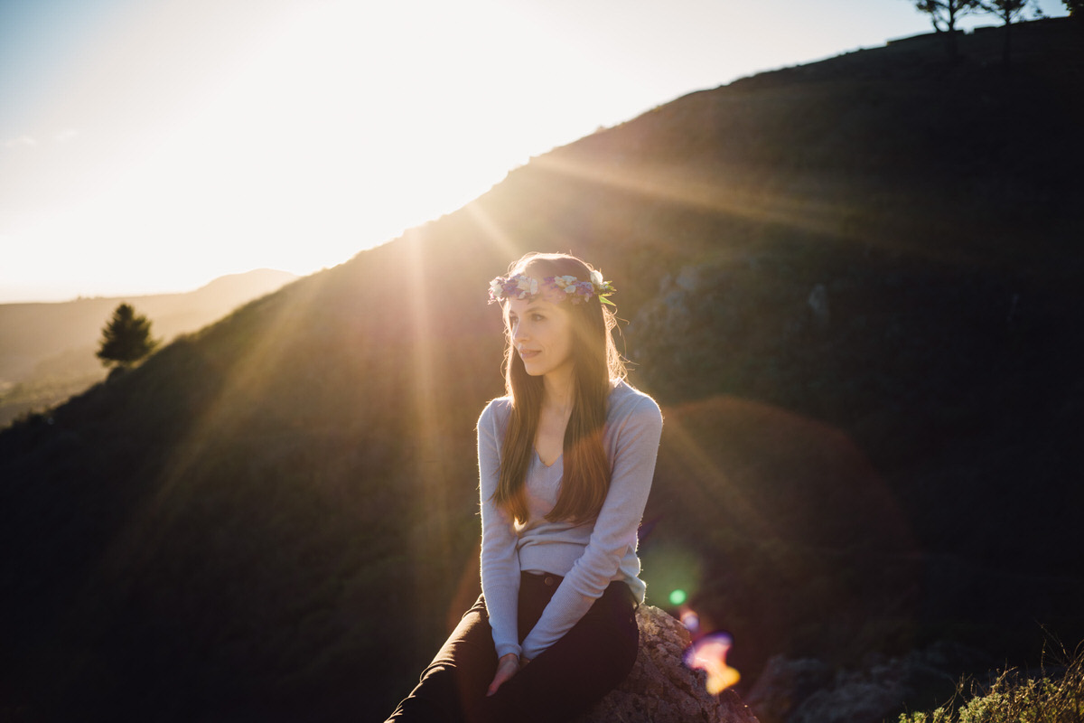 Majo Molfino Personal Brand Photography on Mt Tam by Jaclyn Le