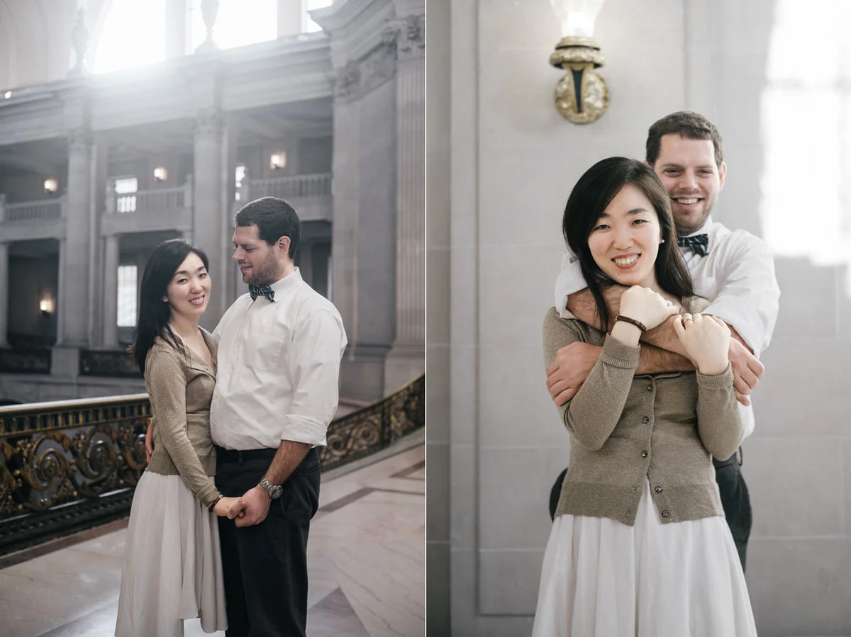 San Francisco City Hall Elopement Photos