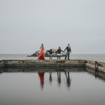 Huong & Danny - Sutro Baths maternity family photographer Jaclyn Le