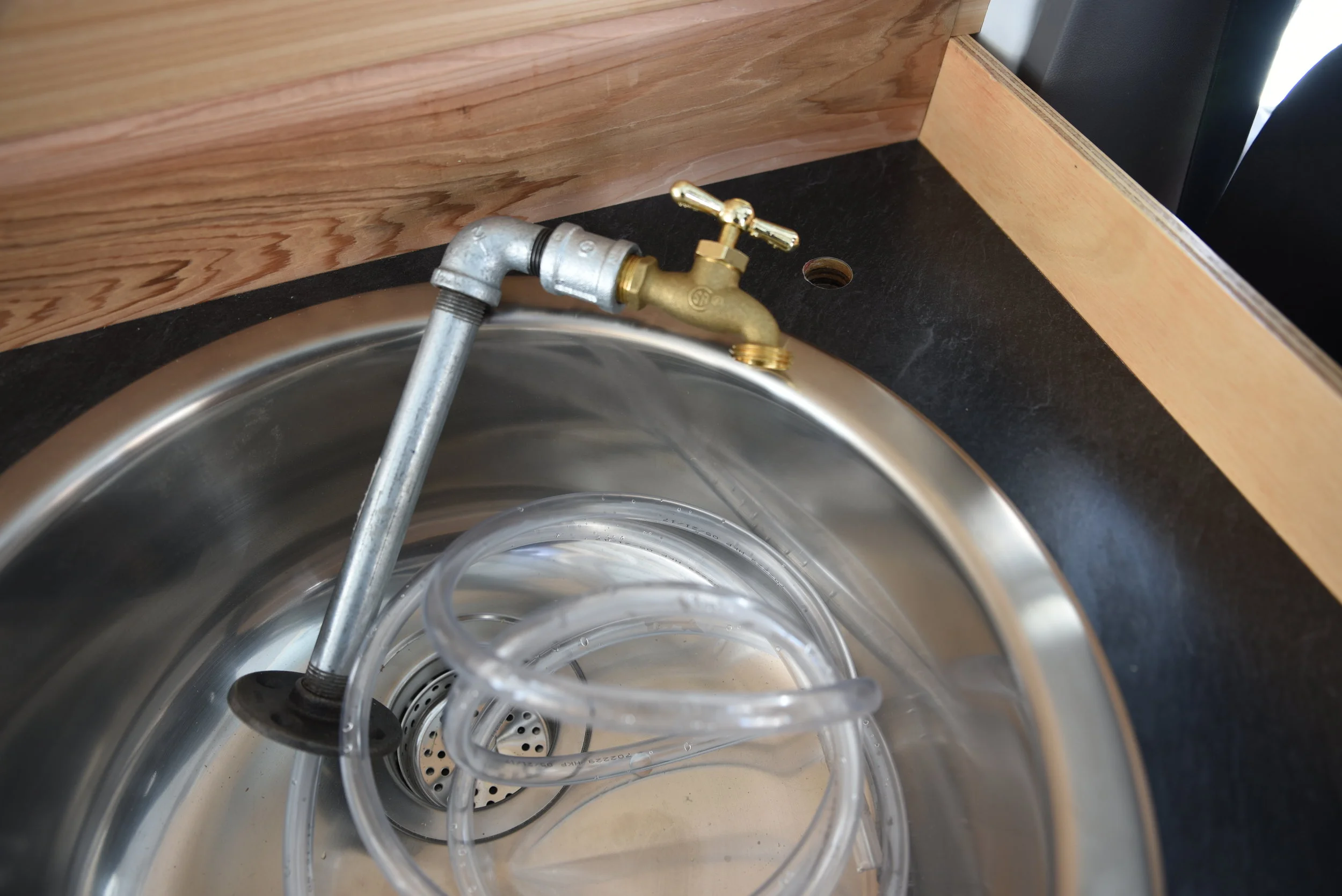 Installing Our Sink And Fresh Water System In Our Van The Vanimals