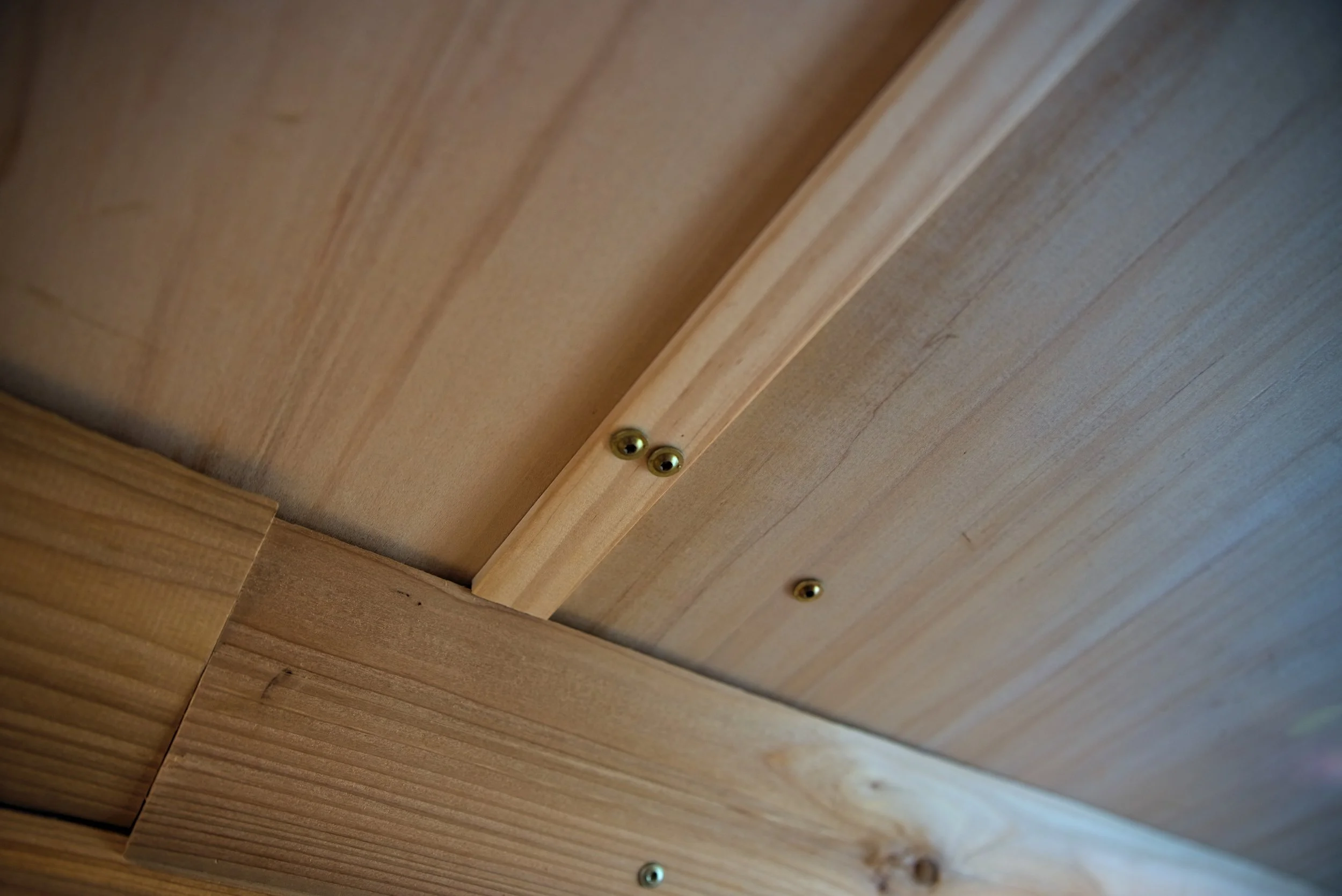 Plywood Ceiling Installation