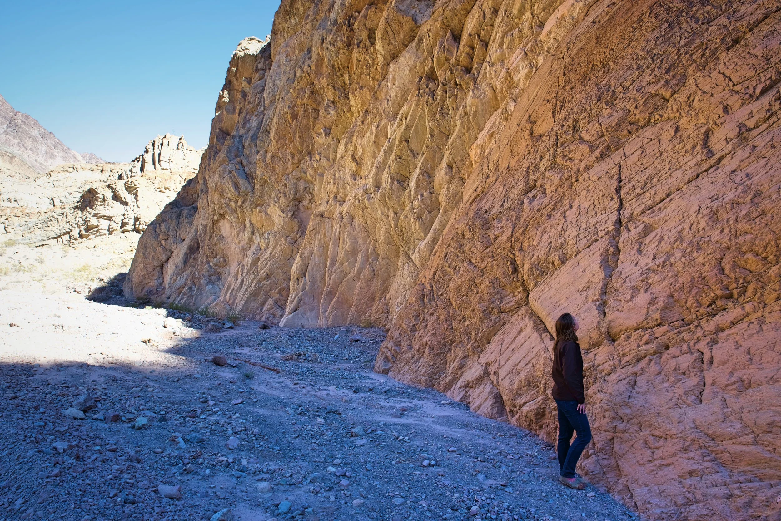 If you drive Titus Canyon, make sure to get out of the car a few times.
