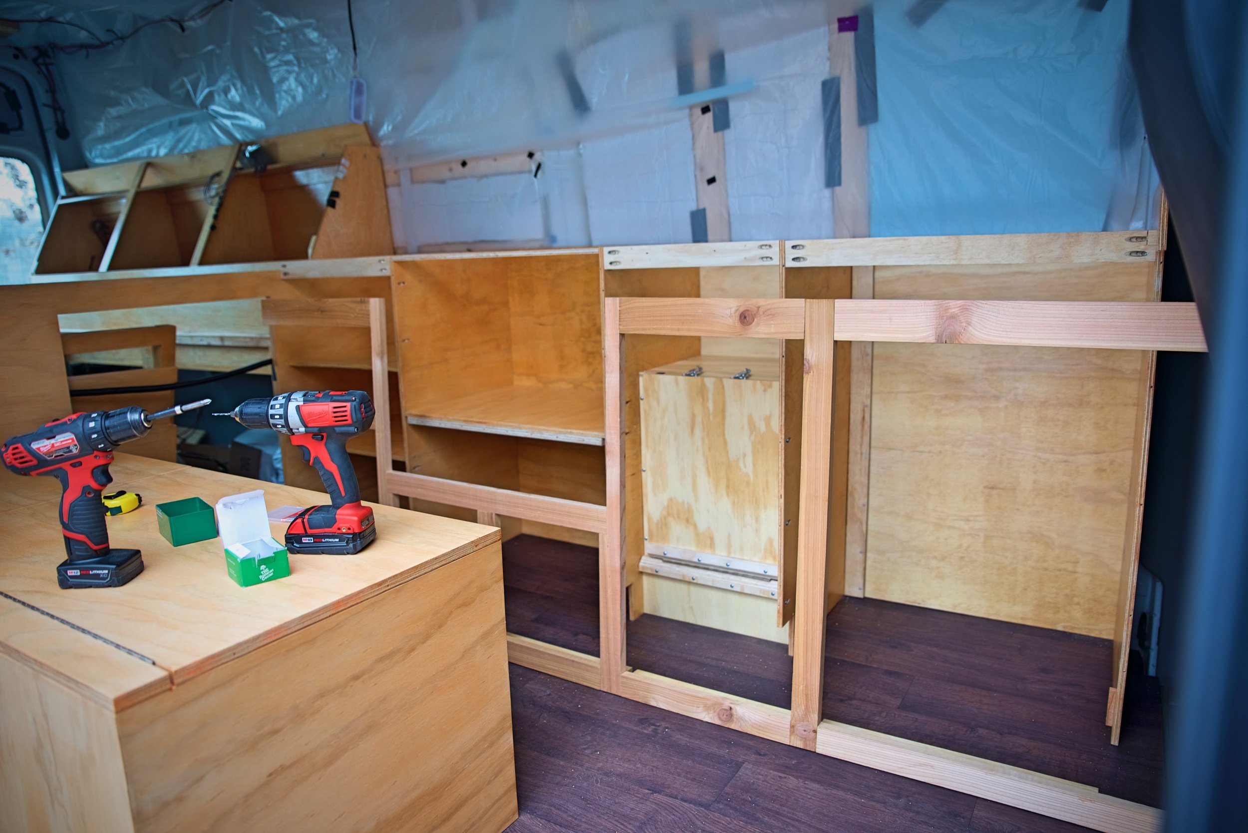 Building Custom Cabinetry For Our Van The Vanimals