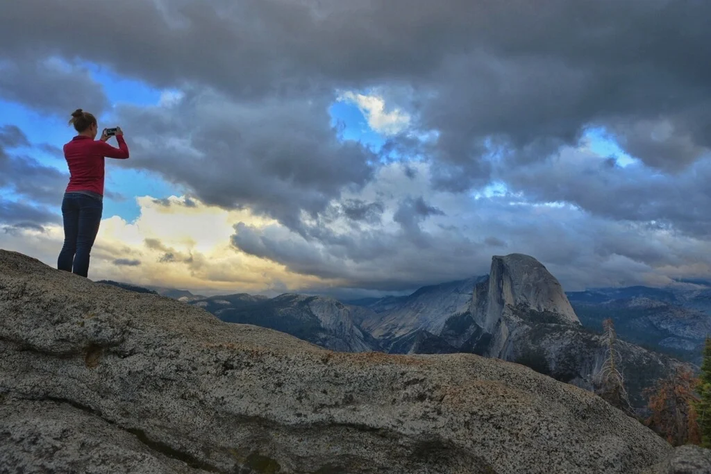 Glacier Point is one of the most popular photo spots in the park.