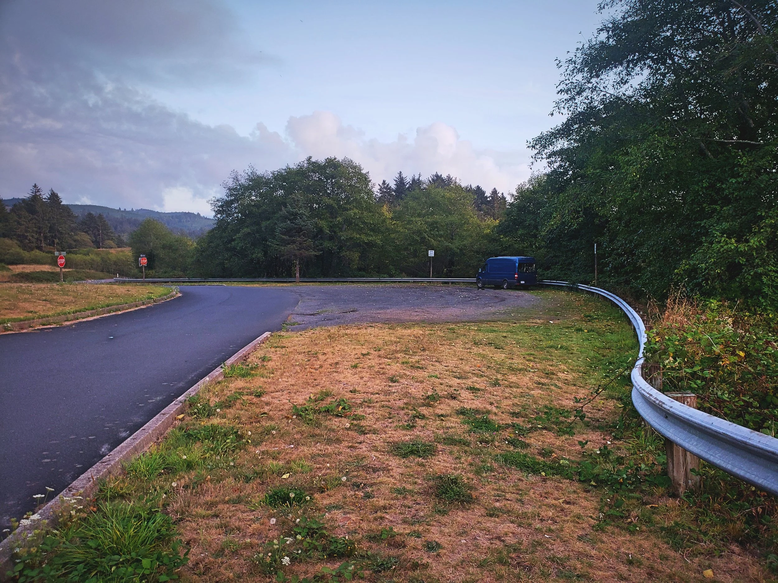 Waysides aren’t usually great spots to spend the night, but this one was actually pretty quiet.