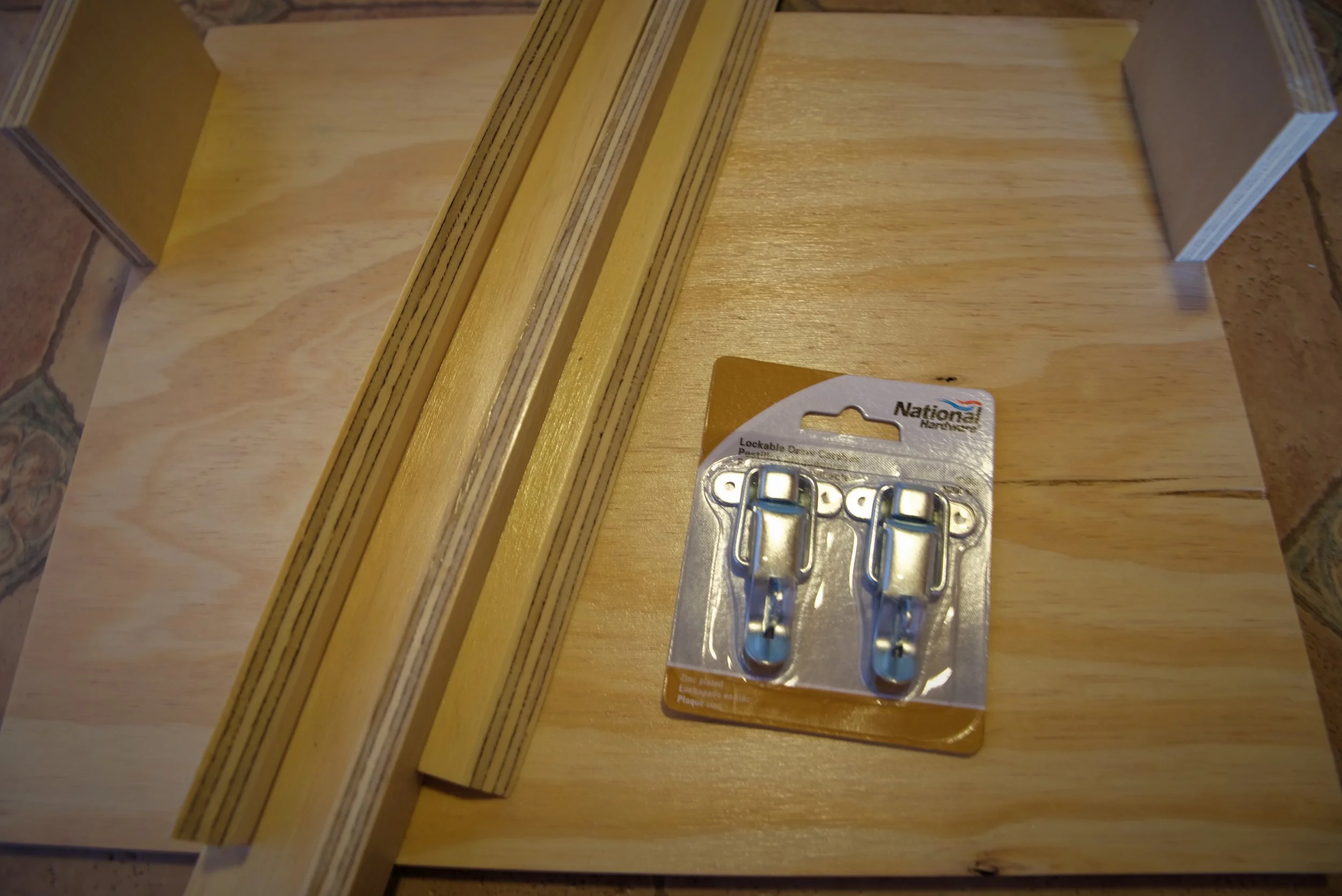 These suitcase latches are really easy to install and use.